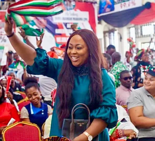 Police Accused Of Political Bias In Naa Koryoo’s Detention 1 Phillis Naa Koryoo Okunor NDC's Parliamentary Candidate for Awutu Senya East