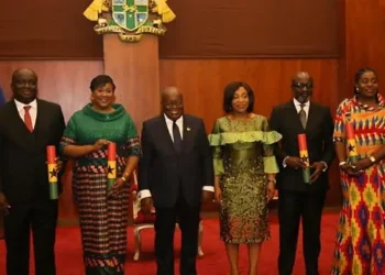President Akufo-Addo’s Ambassadorial Appointment fall-short of Good Governance Practice 8 President Akufo-Addo in a picture of some of the appointed Ambassadors and High Commissioners at an event in the Jubilee House