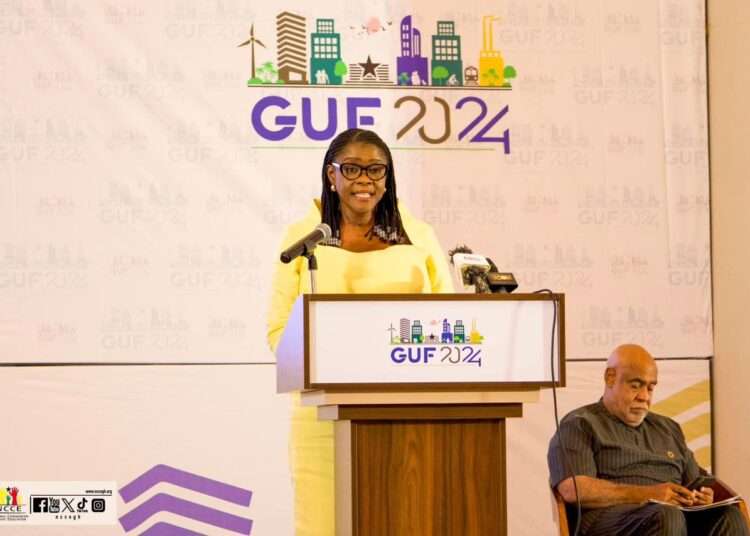 NCCE Chairperson Closes 2024 Ghana Urban Forum with Optimism 1 Ms. Kathleen Addy, Chairperson of the National Commission for Civic Education (NCCE)
