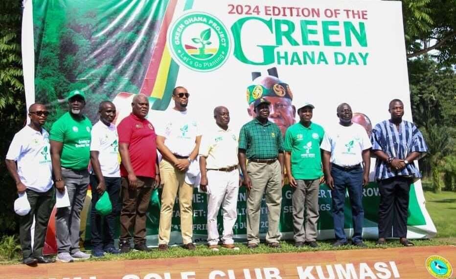 Otumfuo Osei Tutu II Leads Ashanti Region's Green Ghana Day 1 His Royal Majesty, Otumfuo Osei Tutu II