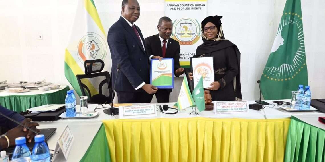 AfCHPR-NANHRI Sign MoU to Enhance Human Rights Protection 1 AfCHPR-NANHRI Sign MoU to Enhance Human Rights Protection