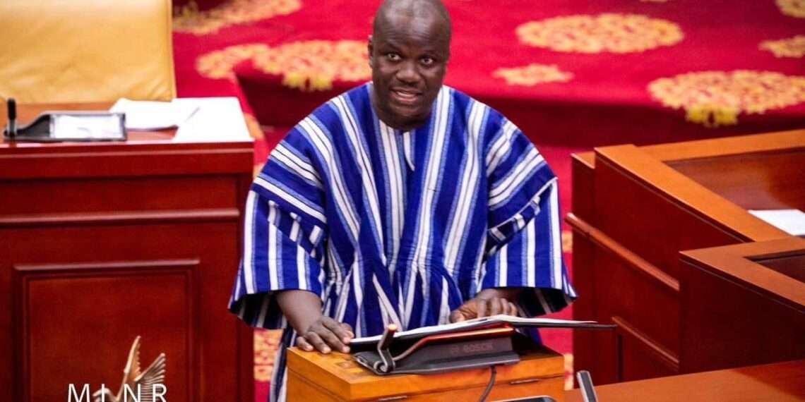 Minister of Lands and Natural Resources Addresses Parliament's Assurance Committee 1 Hon. Samuel A. Jinapor, MP, and former Minister for Lands and Natural Resources