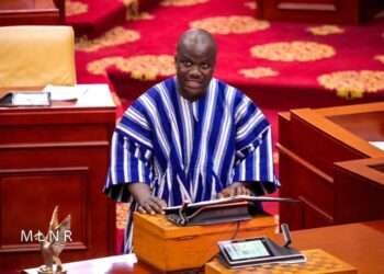 Minister of Lands and Natural Resources Addresses Parliament's Assurance Committee 1 Hon. Samuel A. Jinapor, MP, and former Minister for Lands and Natural Resources