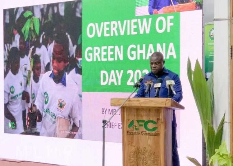 Green Ghana Day 2024 Exceeds Expectations 1 Mr. John Allotey, Chief Executive of the Forestry Commission