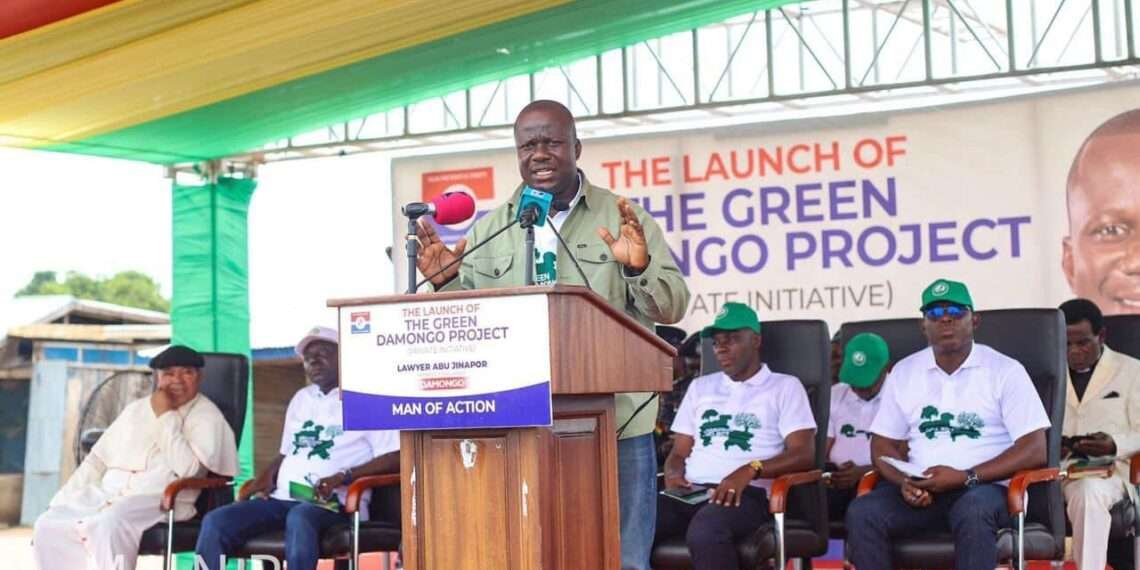 Green Damongo Project Launched to Bolster Ghana’s Greening Initiative 1 Hon. Samuel A. Jinapor, Minister for Lands and Natural Resources and MP for Damongo