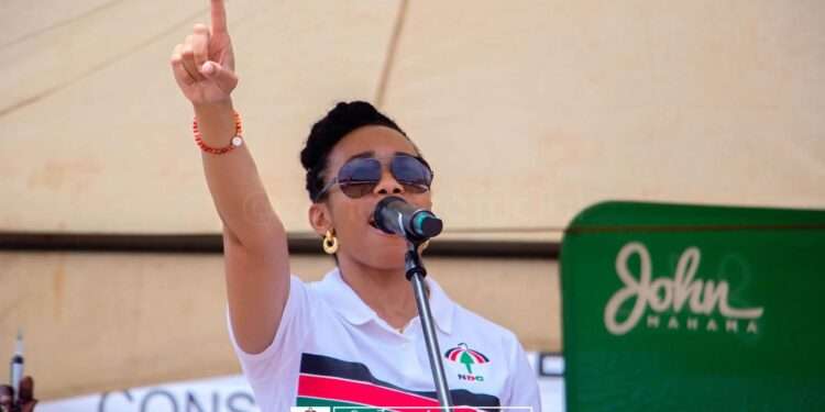 Hon. Zanetor Agyeman-Rawlings, the Member of Parliament for Korle Klottey Constituency