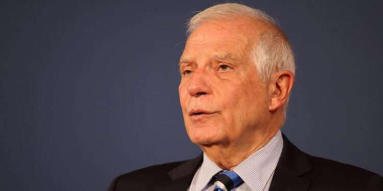 EU foreign policy Chief, Josep Borrell.