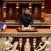 Ukrainian President, Volodymyr Zelenskyy addresses French National Assembly.