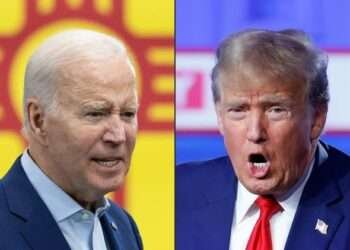 Combination picture of U.S President, Joe Biden and Donald Trump.