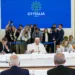 Pope Francis attends a session on Artificial Intelligence (AI), Energy, Africa and Mediterranean on the second day of the G7 summit in Borgo Egnazia, Italy, June 14, 2024.