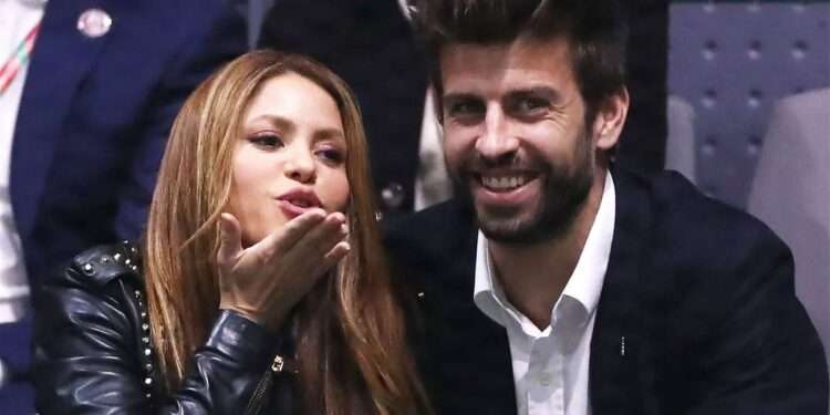 Shakira and ex-partner Gerard Pique