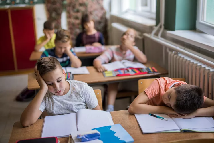 Nearly Half of UK’s Key Workers Contemplate Quitting Amid Rising Hardship 2 tired kids