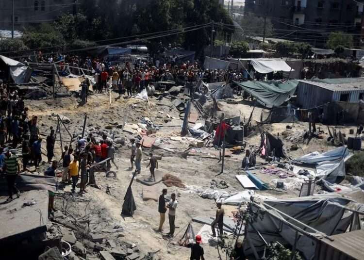 Israel Strikes Al-Mawasi Safe Zone 1 1403042315525031730553844