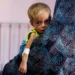 A child receives treatment for malnutrition at the Nasser Hospital in Khan Younis, in the southern Gaza Strip.