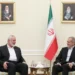 Iran’s Security Standing Dented 12 Ismail Haniyeh, left, met with Iranian newly-elected President Masoud Pezeshkian in Tehran, Iran on Tuesday.