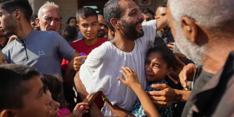 Israeli Political Figures Decry Release Of Al-Shifa Hospital Head 1 A Palestinian man who had been detained by Israeli forces is welcomed by family and well-wishers at Al-Aqsa Hospital in Deir el-Balah, central Gaza Strip, July 1, 2024.
