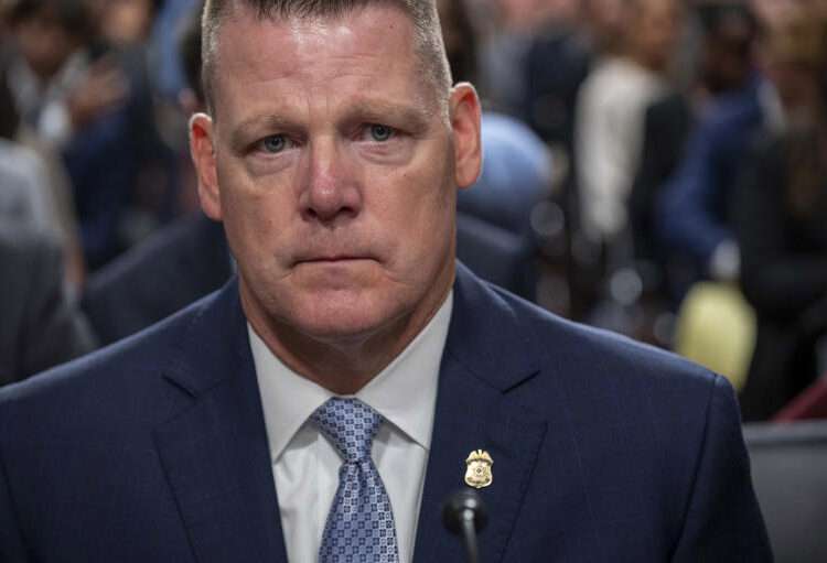 U.S. Secret Service Acting Director Ronald Rowe, testifies before a Joint Senate Committee on Homeland Security and Governmental Affairs and Senate Committee on the Judiciary hearing examining the security failures leading to the assassination attempt on Republican presidential candidate former President Donald Trump, Tuesday, July 30, 2024 in Washington.