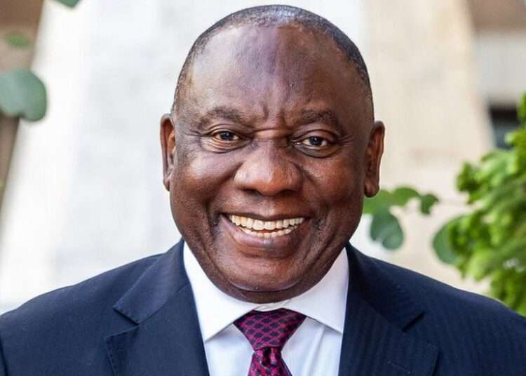 President Cyril Ramaphosa