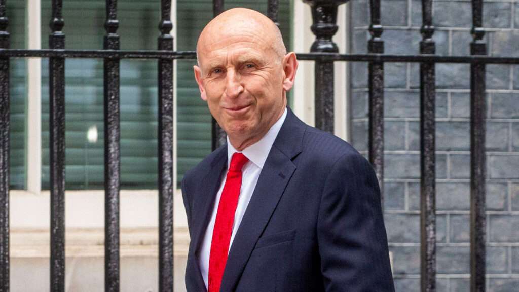 Defence Secretary John Healey