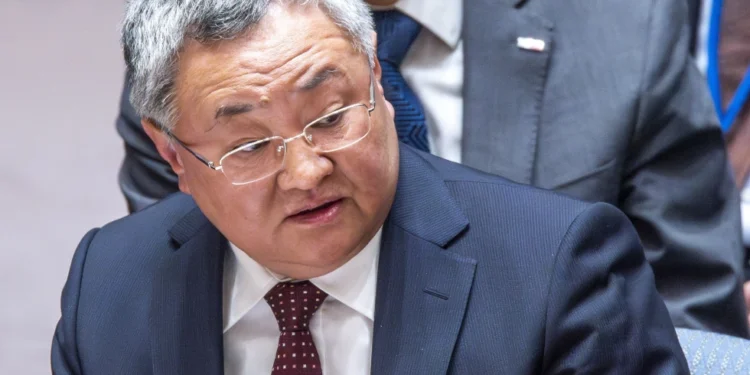 Fu Cong, China's permanent representative to the United Nations