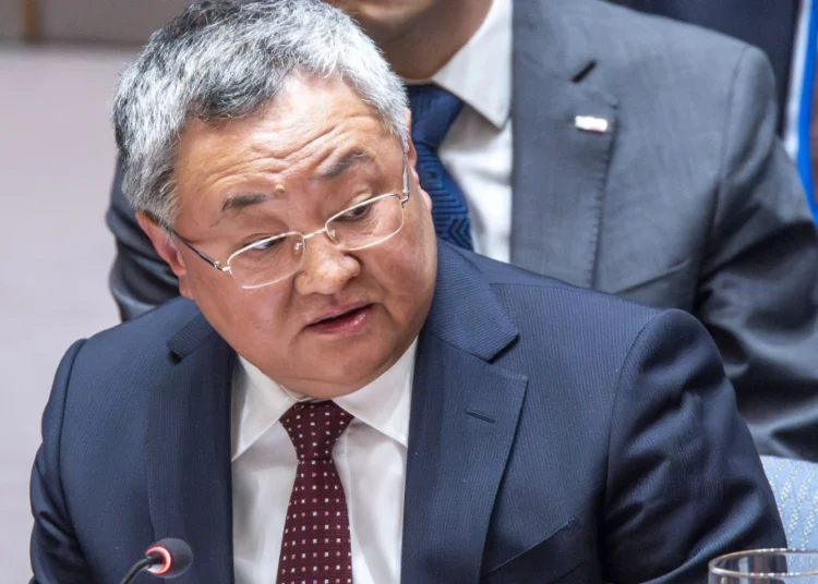 Fu Cong, China's permanent representative to the United Nations