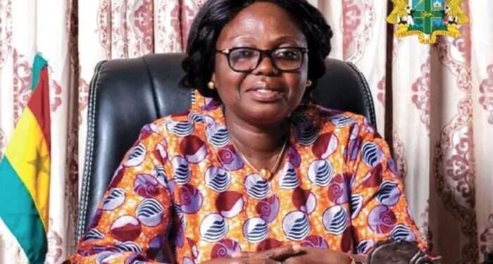 Madam Justina Owusu-Banahene, the Bono Regional Minister