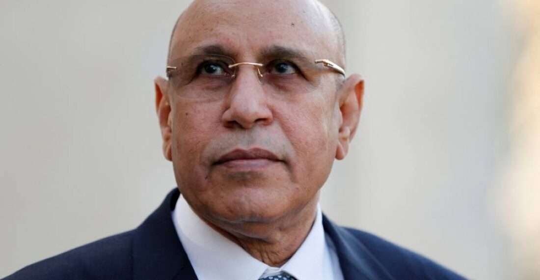 Mauritania's Ghazouani To Secure Second Term In Office 1 President Mohamed Ould Ghazouani