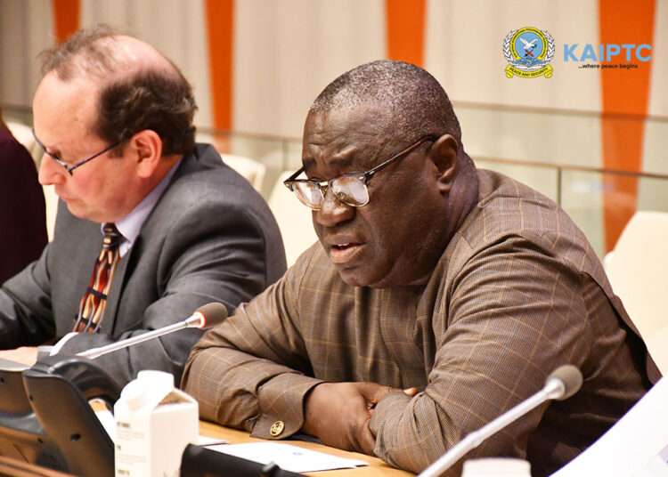 Prof. Kwesi Aning Calls Out Corruption as Ghana's Most Significant Threat 1 Prof. Kwesi Aning, the Director of the Faculty of Academic Affairs & Research at the Kofi Annan International Peacekeeping Training Centre, and a renowned security consultant