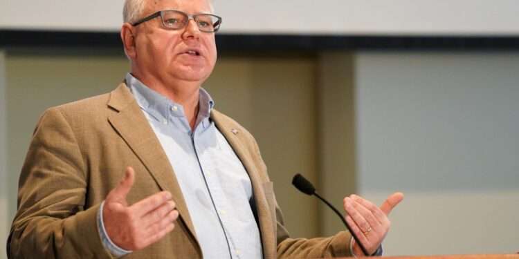 Democratic Convention Rules Committee To Discuss Nomination Framework 1 Governor Tim Walz.