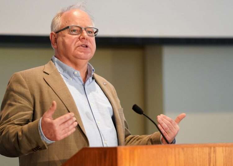 Democratic Convention Rules Committee To Discuss Nomination Framework 1 Governor Tim Walz.