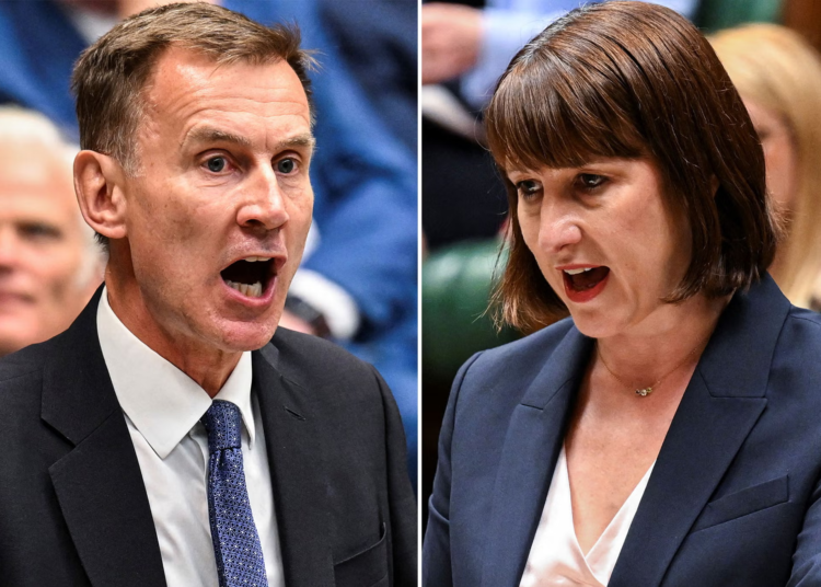 Jeremy Hunt and Rachel Reeves