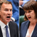 Jeremy Hunt and Rachel Reeves