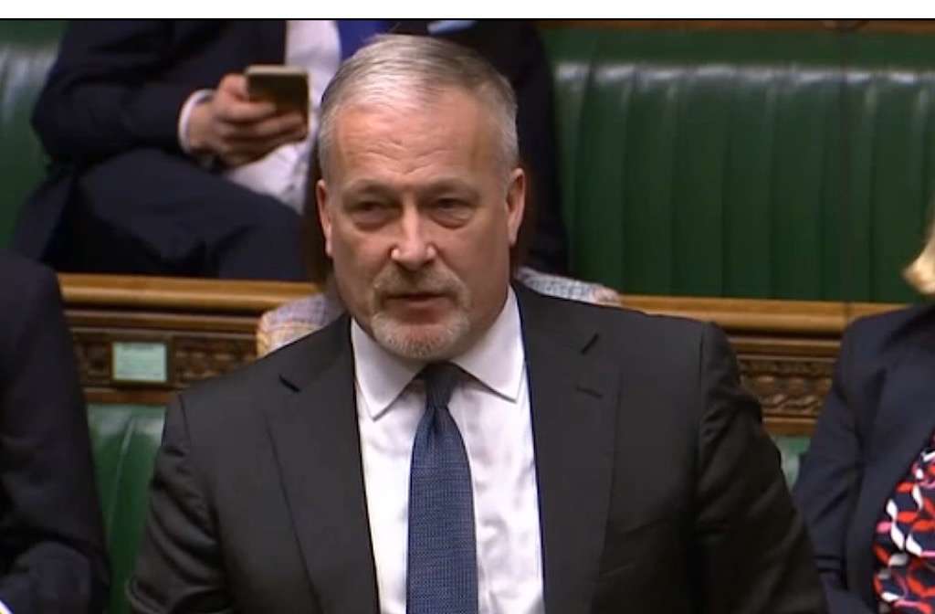 Richard Fuller MP speaking in Parliament