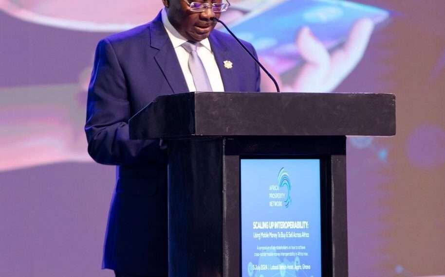 Vice-President Bawumia Champions Mobile Money Interoperability in Africa 1 Dr. Mahamudu Bawumia,Vice-President of the Republic of Ghana