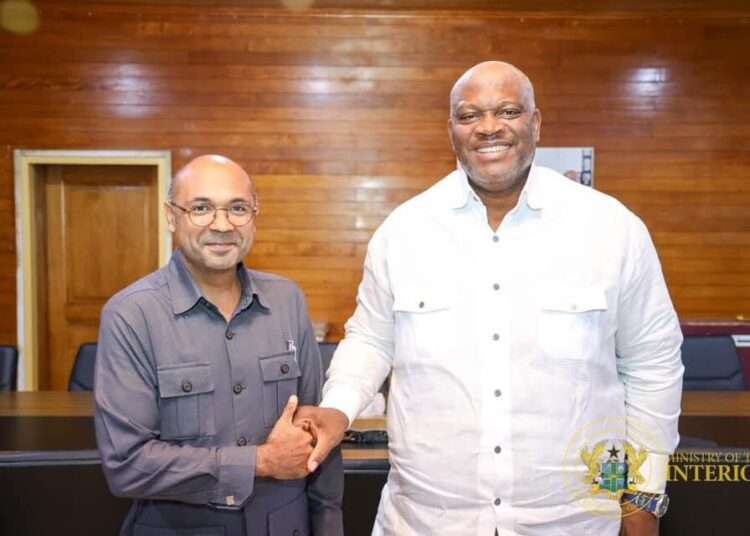 Hon. Henry Quartey, Minister for the Interior