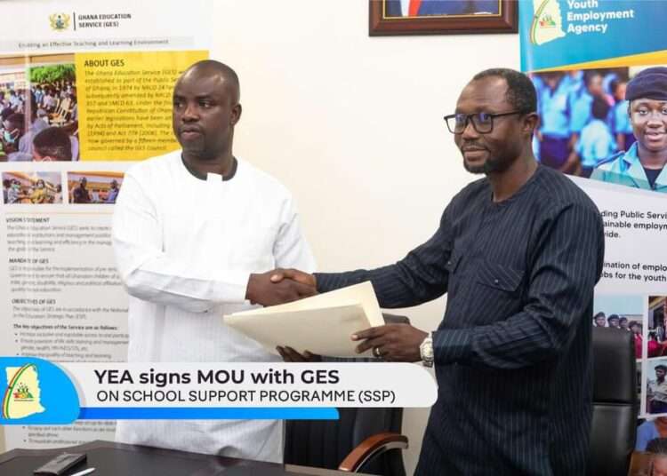YEA Launches School Support Programme to Empower Ghanaian Youth 1 YEA GES