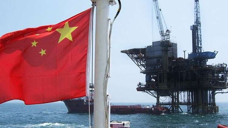 china oil rig