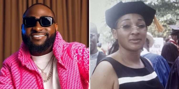Davido Pays Tribute To Late Mother 1 Davido and his late mother