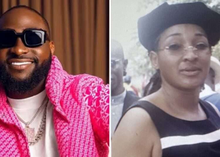 Davido Pays Tribute To Late Mother 1 Davido and his late mother