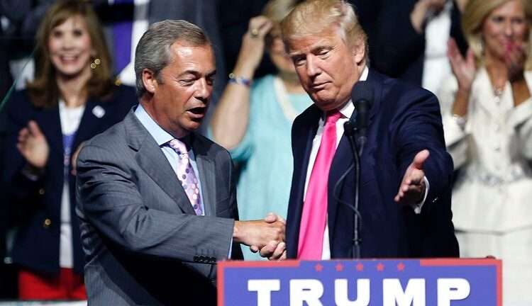 Trump Congratulates Farage 1 Nigel Farage and Donald Trump