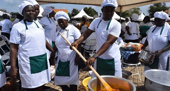 Government Settles First Term Arrears of School Feeding Caterers 1 feeding