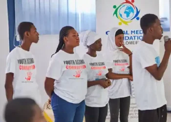 Empowering Youth Activism Against Corruption: A Call to Action 2 Some young people speaking about corruption