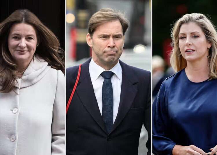 Former Tory MPs Demand Role in Post-Election Analysis 1 Former Tory MPs Gillian Keegan, Tobias Ellwood and Penny Mordaunt.