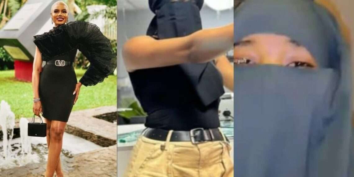 NFVCB Addresses Concerns Over Movie Featuring Nancy Isime in Niqab 1 Nancy Isime