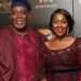 Olu Jacobs and his wife, Joke Silva