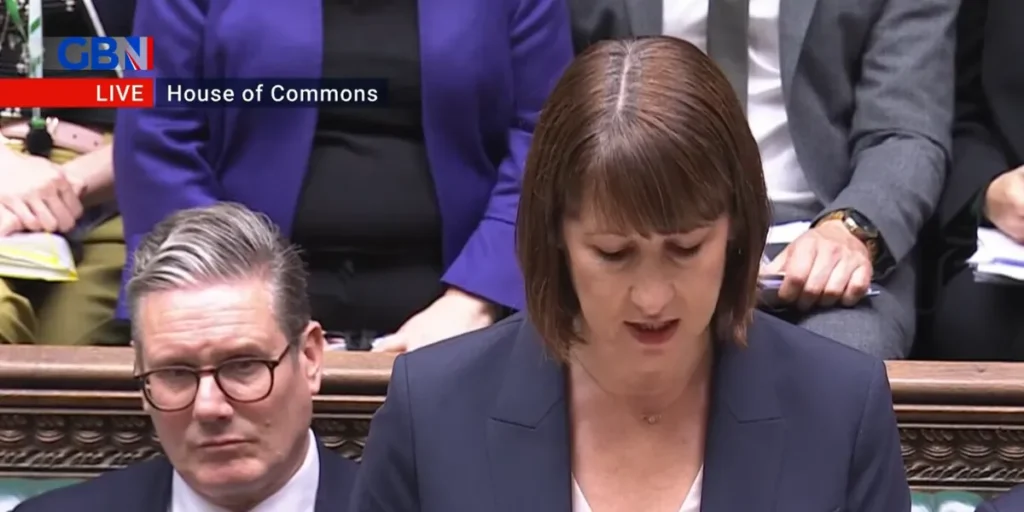 rachel reeves in parliament