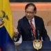 Colombian President, Gustavo Petro.