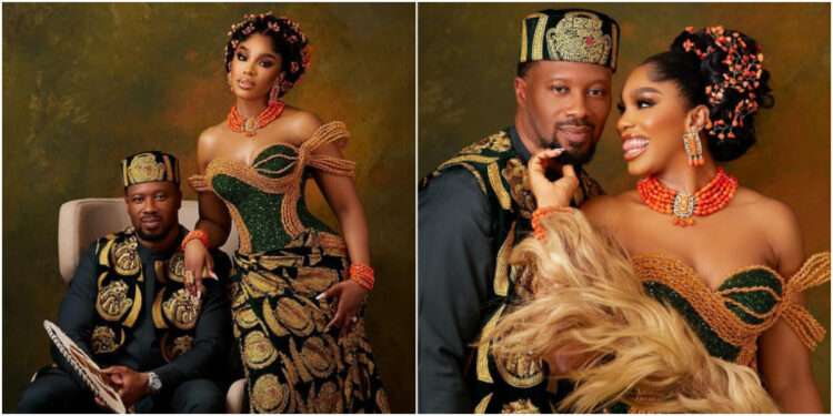 Sharon Ooja Appreciates Supporters Amidst Husband's Controversies 1 Sharon Ooja and her newlywed husband, Ugo Nwoke