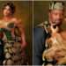 Sharon Ooja and her newlywed husband, Ugo Nwoke