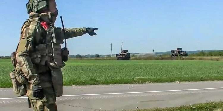 Russia Claims Multiple Strikes Along Kursk’s Front 1 File photo